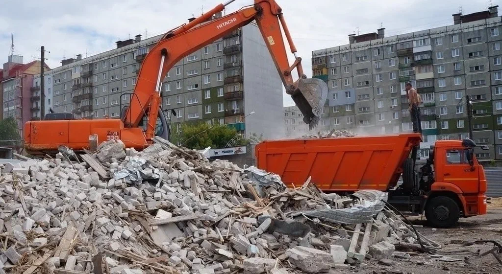 Профессиональный вывоз строительного мусора в Улане-Удэ в октябре