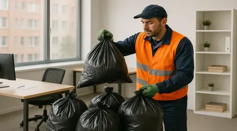 Уборка и вывоз мусора после мероприятий в Улане-Удэ в октябре
