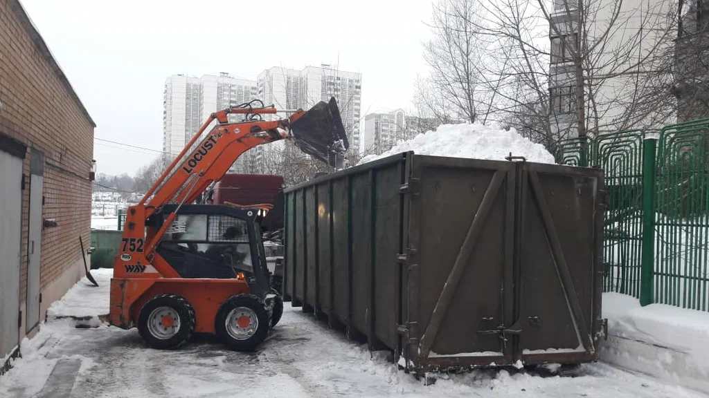 Вывоз снега контейнерами в Улане-Удэ — цена от 3278 руб., заказать контейнер для снега в ПроМусор